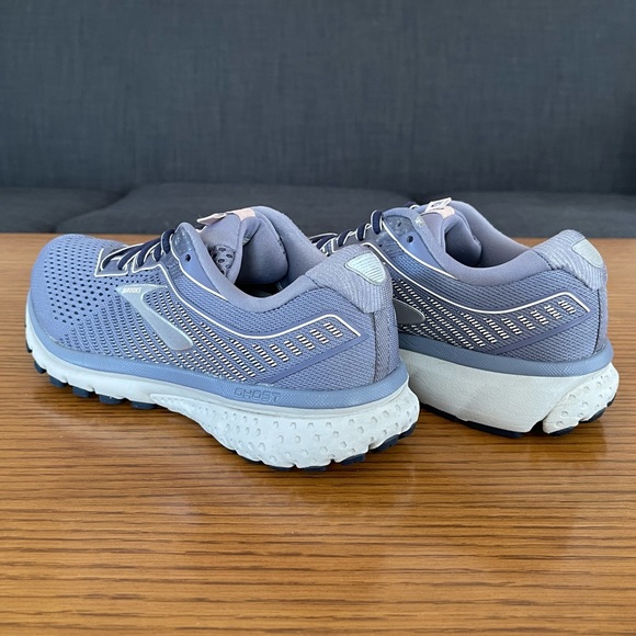 Brooks Ghost 12 Sneaker 1203051B086 Women’s Size 7.5 Grey Blue - Picture 4 of 15